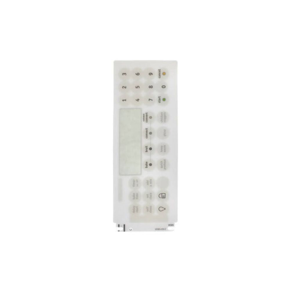 Frigidaire 316419820 Range Clock Overlay White OEM