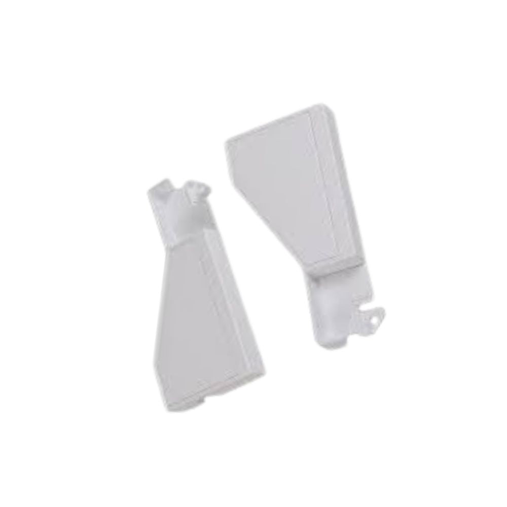 Frigidaire 318254698 Range Control Panel End Cap Set White 2 Pieces OEM Replaces 1163850