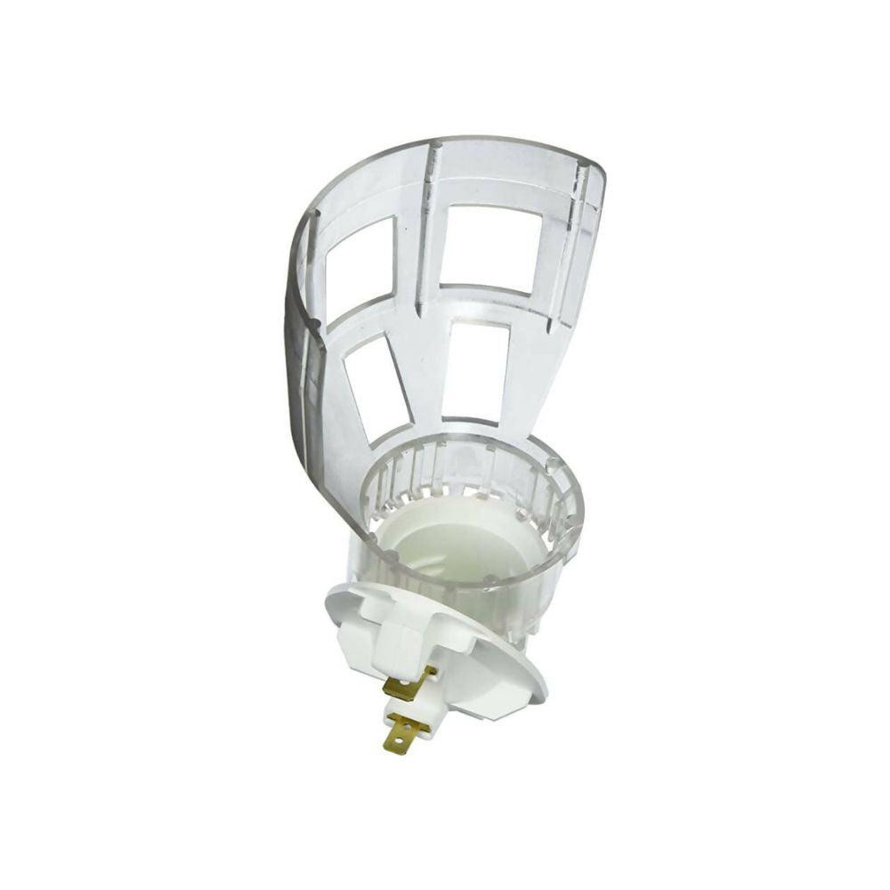 Whirlpool 4387478 Refrigerator Light Bulb Socket Kit OEM Replaces 1129370