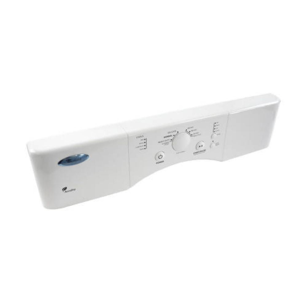 Whirlpool WPW10215458 Dryer Control Panel White OEM Replaces 1872557