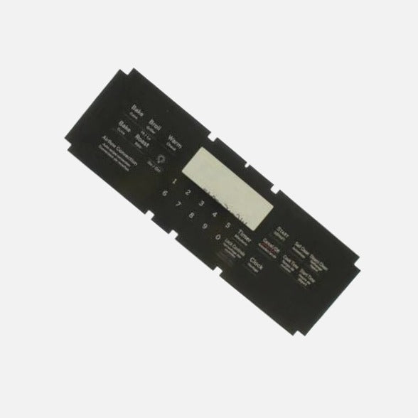 GE WS01F07849 Range /Oven Range Clock Overlay