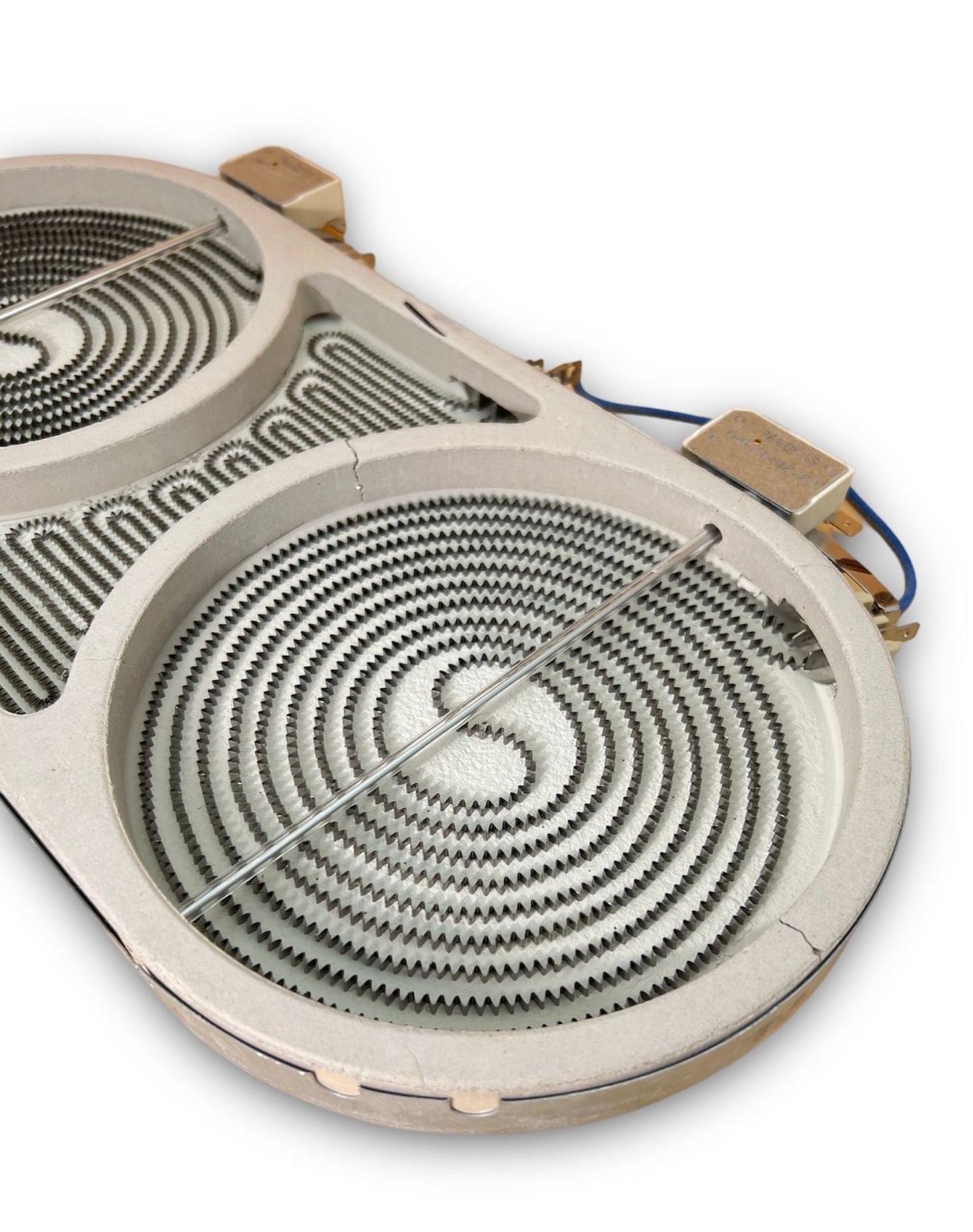 Whirlpool Range Radiant Surface Bridge Element/Burner - W10823695, REPLACES: 8285848 WP8285848 4458716 AP6030925 PS11764905 EAP11764905 PD00043775 INVERTEC