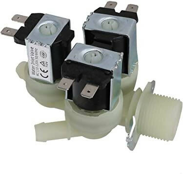 LG Washer Cold Water Inlet Valve - 5220FR2075L, Replaces: 1268130 3527452 4322702 5221ER1003C 5221ER1003D 5221ER1003F AH3527452 AP4442608 OEM PARTS WORLD