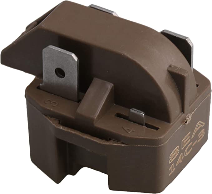 LG Refrigerator Compressor Start Relay - 6748JJ8002A, Replaces: 1268270 AP4441207 PS2394762 PD00001721 INVERTEC