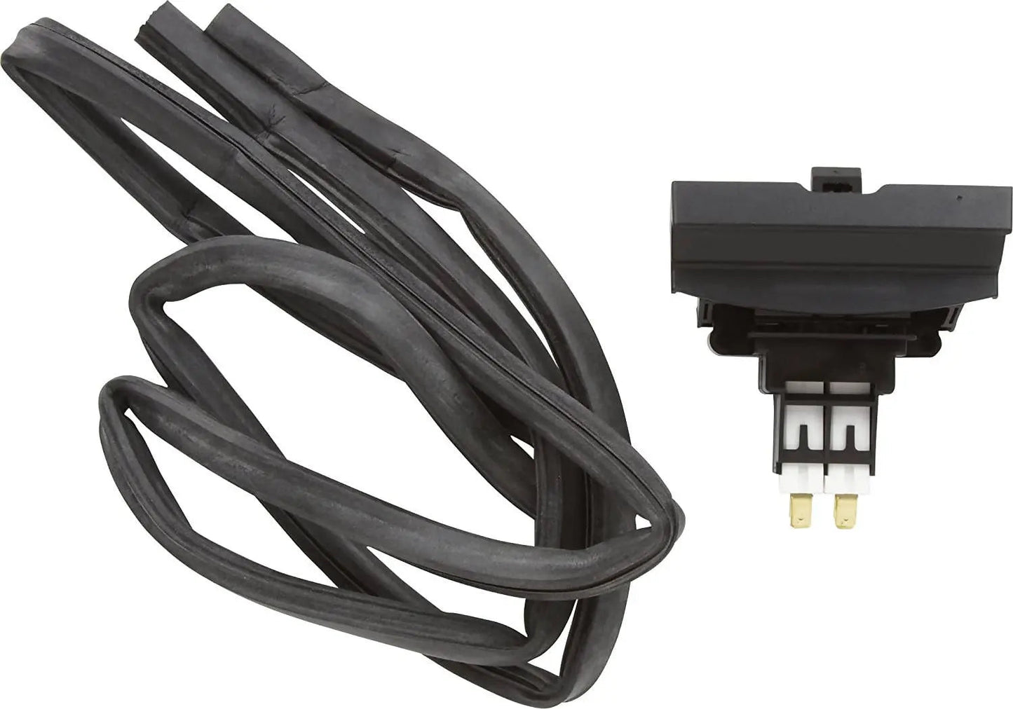 Frigidaire Dishwasher Door Latch & Gasket Kit, Black - 5304442175, Replaces: 1063307 154211201 154211202 154211303 154293102 154293103 154308102 154308103 154316303 154361202 154361203 154434102 154434103 154434105 154537303 64-0N69-AFKB 73-74NE-QIXH 9Y-K OEM PARTS WORLD