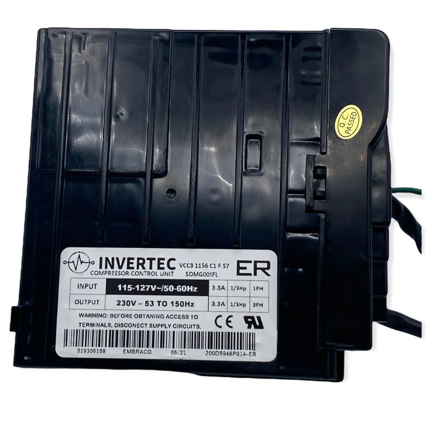 G.E /Haier Refrigerator Inverter Board Kit - 200D5948P014-115V, REPLACES: 200D5948P013 519306158 INVERTEC