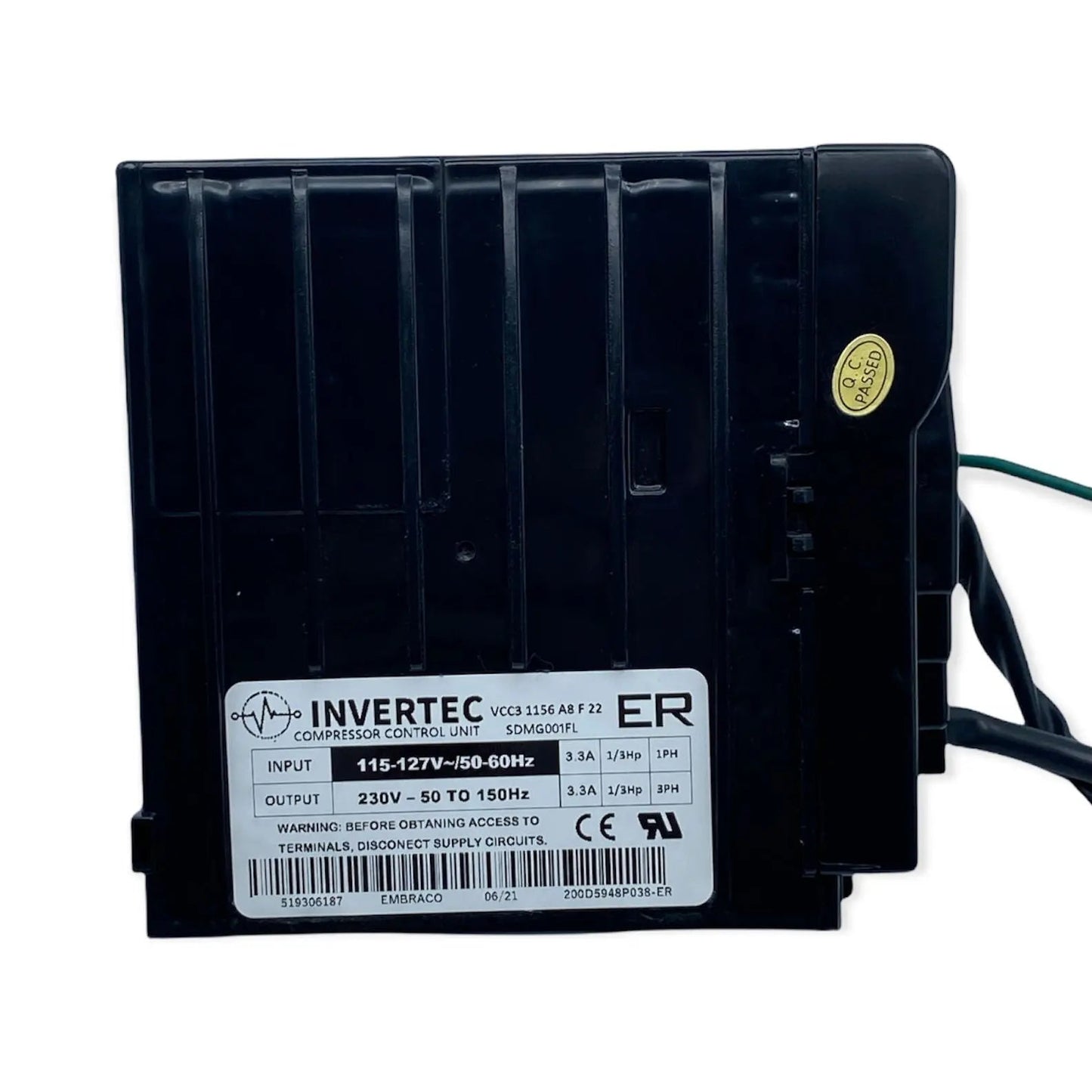 G.E /Haier Refrigerator Inverter Board Kit - 200D5948P038-115V, REPLACES: 200D5948P037 519306187 INVERTEC
