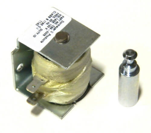 GE Range Oven Door Latch Solenoid - WG02F05750, Replaces: 2319 352361 406C0699P01 406C-0699P01 649B0657P01 649B-0657P01 662013113377 696-197 OEM PARTS WORLD