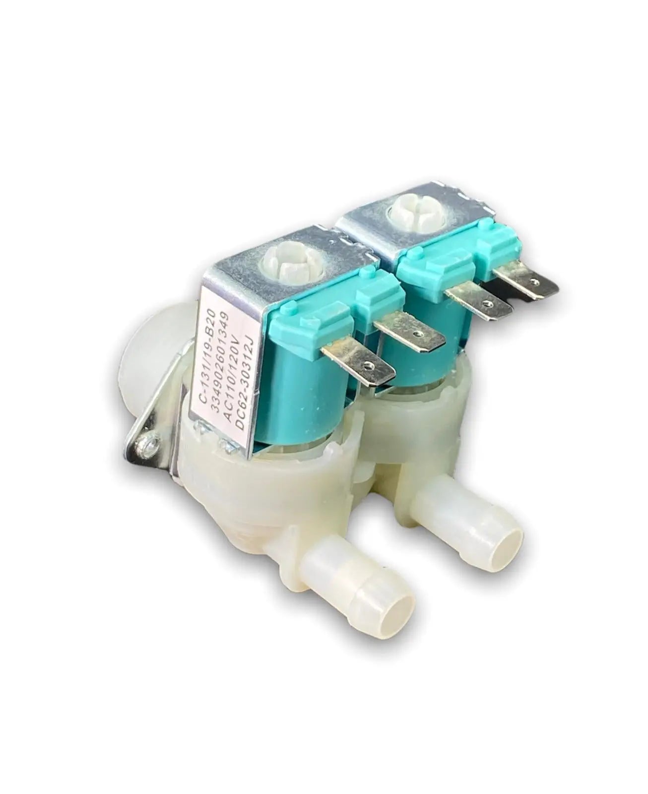 Samsung Washer Dual Inlet Valve - DC62-30312J, Replaces: DC62-30312H WP34001151 34001151 2070376 AP4204532 PS4209090 EAP4209090 PD00002161