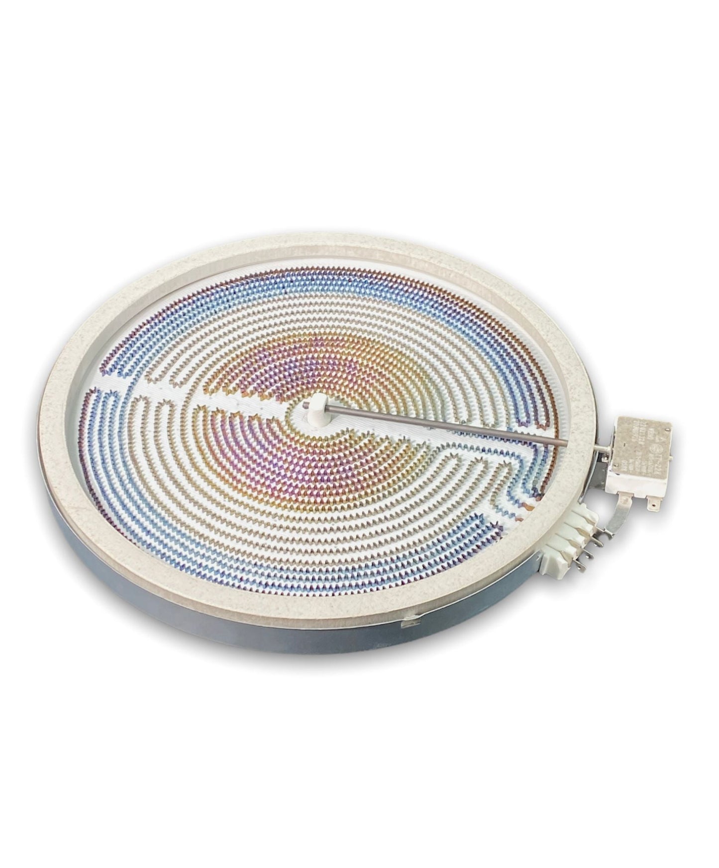 G.E Range Triple Ceramic Surface Burner - WG02F04324 or WB30T10107 or WB30T10103 , REPLACES: 1167359 AH1018895 AH9862019 AP3883671 AP6034799 EA1018895 EA9862019 EAP1018895 EAP9862019 PS1018895 PS9862019 PD00023404 INVERTEC