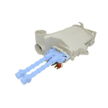 Frigidaire 134409320 Washer Detergent Dispenser Housing & Water Valve OEM Replaces 134409310