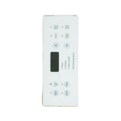 Frigidaire 316220804 Range Timer Clock Overlay White OEM Replaces 318214501