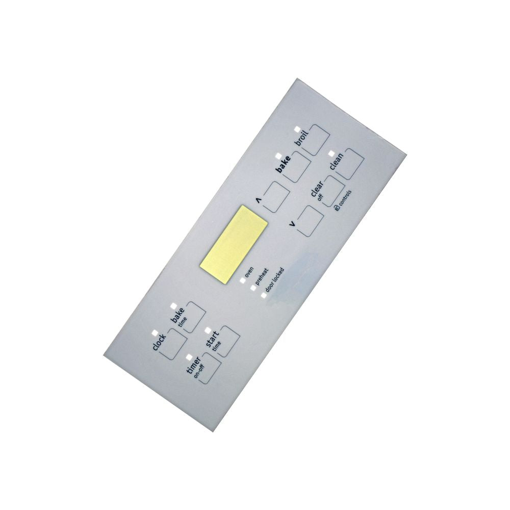 Frigidaire 316419137 Range Oven Membrane Switch White OEM Replaces AP4527334