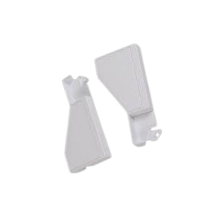 Frigidaire 318254698 Range Control Panel End Cap Set White 2 Pieces OEM Replaces 1163850