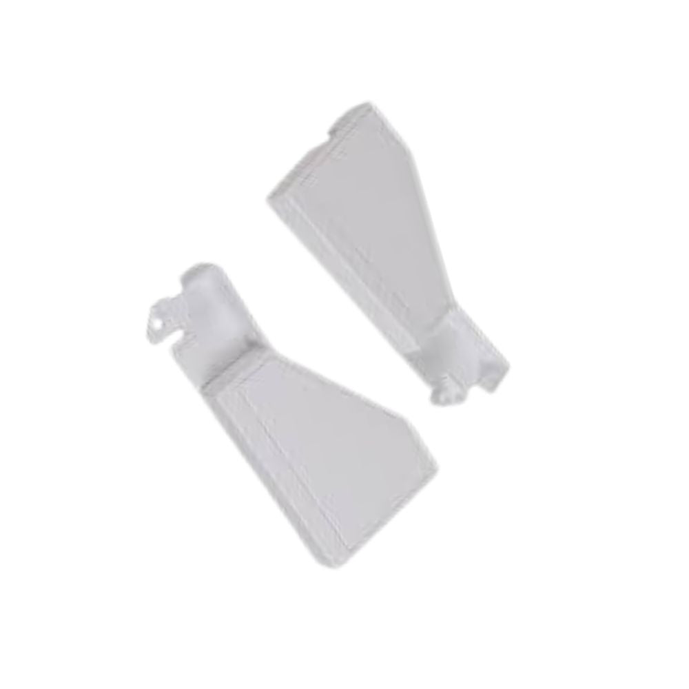 Frigidaire 318254698 Range Control Panel End Cap Set White 2 Pieces OEM Replaces 1163850