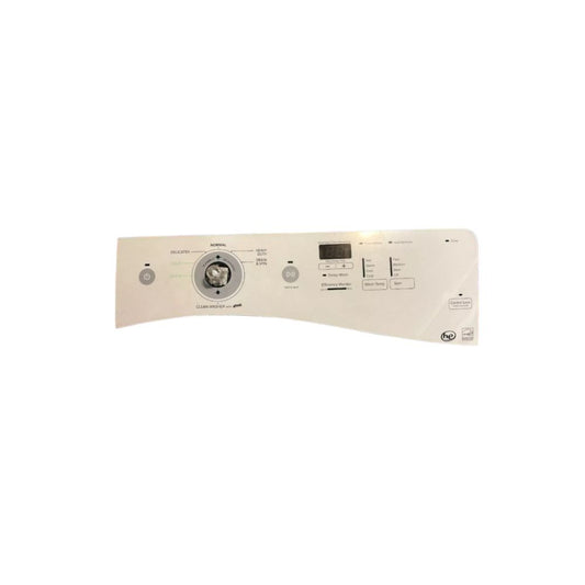 Whirlpool W10750474 Washer Control Panel Assembly, White OEM Replaces 4282269