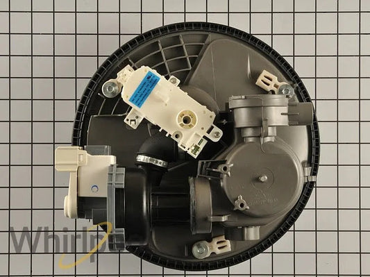 Whirlpool Dishwasher Circulation Pump/Motor Assembly OEM - W11085683, Replaces: W10917110 W11164469 4979533 AP7212556 PS16875975 EAP16875975 PD00082467