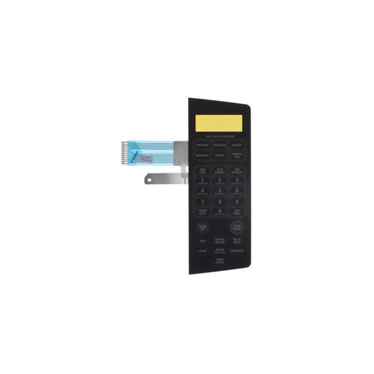 GE WG02L02150 Microwave Touchpad Overlay OEM Replaces AH9862420
