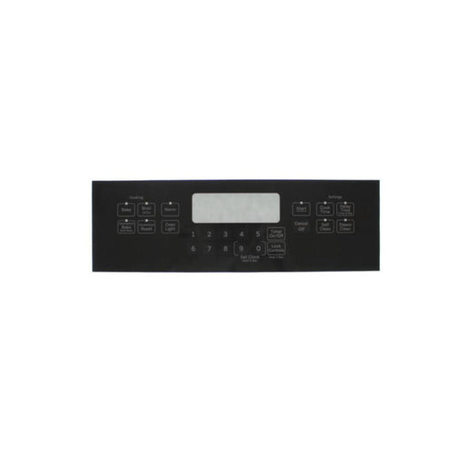 GE WS01F06187 Range Oven Membrane Switch Black OEM Replaces AH10056249