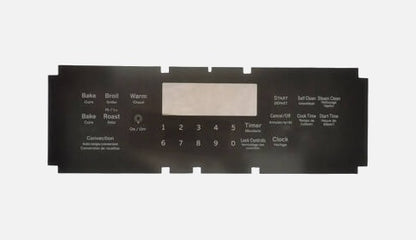 GE WS01F07849 Range /Oven Range Clock Overlay