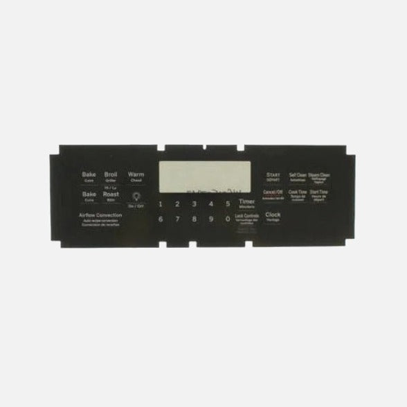 GE WS01F07849 Range /Oven Range Clock Overlay
