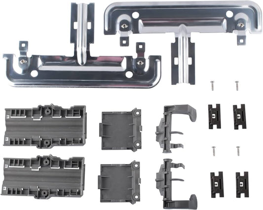 Whirlpool Dishwasher Dishrack Adjuster Kit OEM - W10712395, Replaces: W10250159 W10350375 W10712395VP 3516330 AP5957560 EAP10065979 PS10065979