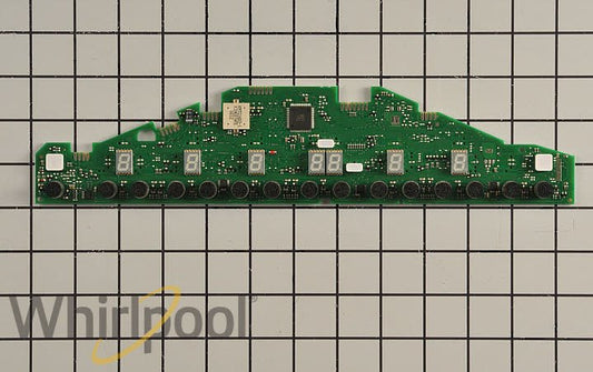 Whirlpool User Control and Display Board OEM - WPW101223409 , Replaces: W10122340 PARTS OF AMERICA LTD
