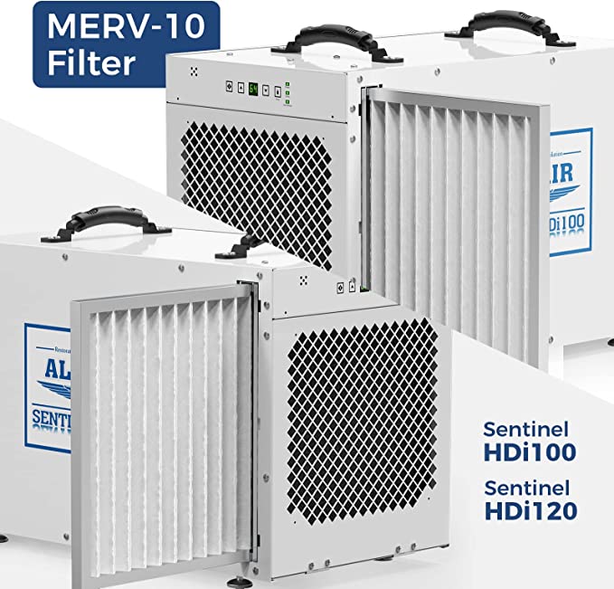 AlorAir® 3-Pack MERV-10 Filter for Whole House Dehumidifier Sentinel HDi100, HDi120 AlorAir