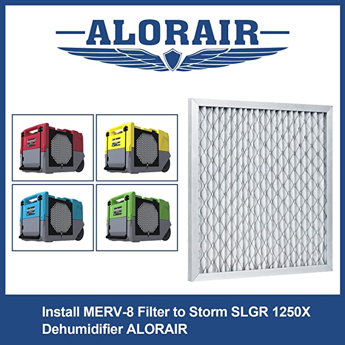 AlorAir® 3 Pack MERV-8 Filter for Commercial Dehumidifiers Storm SLGR 1250X AlorAir