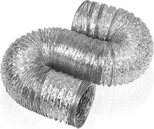 AlorAir® Aluminum foil Outlet Duct with a Diameter of 6 inches and 11.5 ft for sentinel HD55/HD90/HDi90 AlorAir