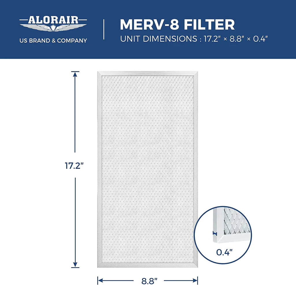 AlorAir® 4 Pack MERV-8 Filter for Basement Dehumidifiers Sentinel HD55/HDi65 AlorAir
