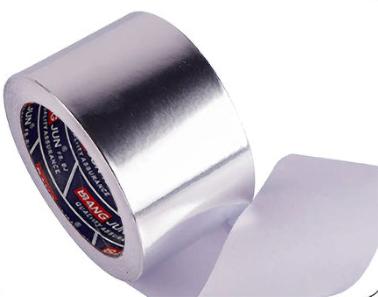 AlorAir Aluminum Foil Tape with Backing Paper, High Temperature Fire Resistant, Anti-aging, Die-cut Punching Aluminum Foil Paper AlorAir