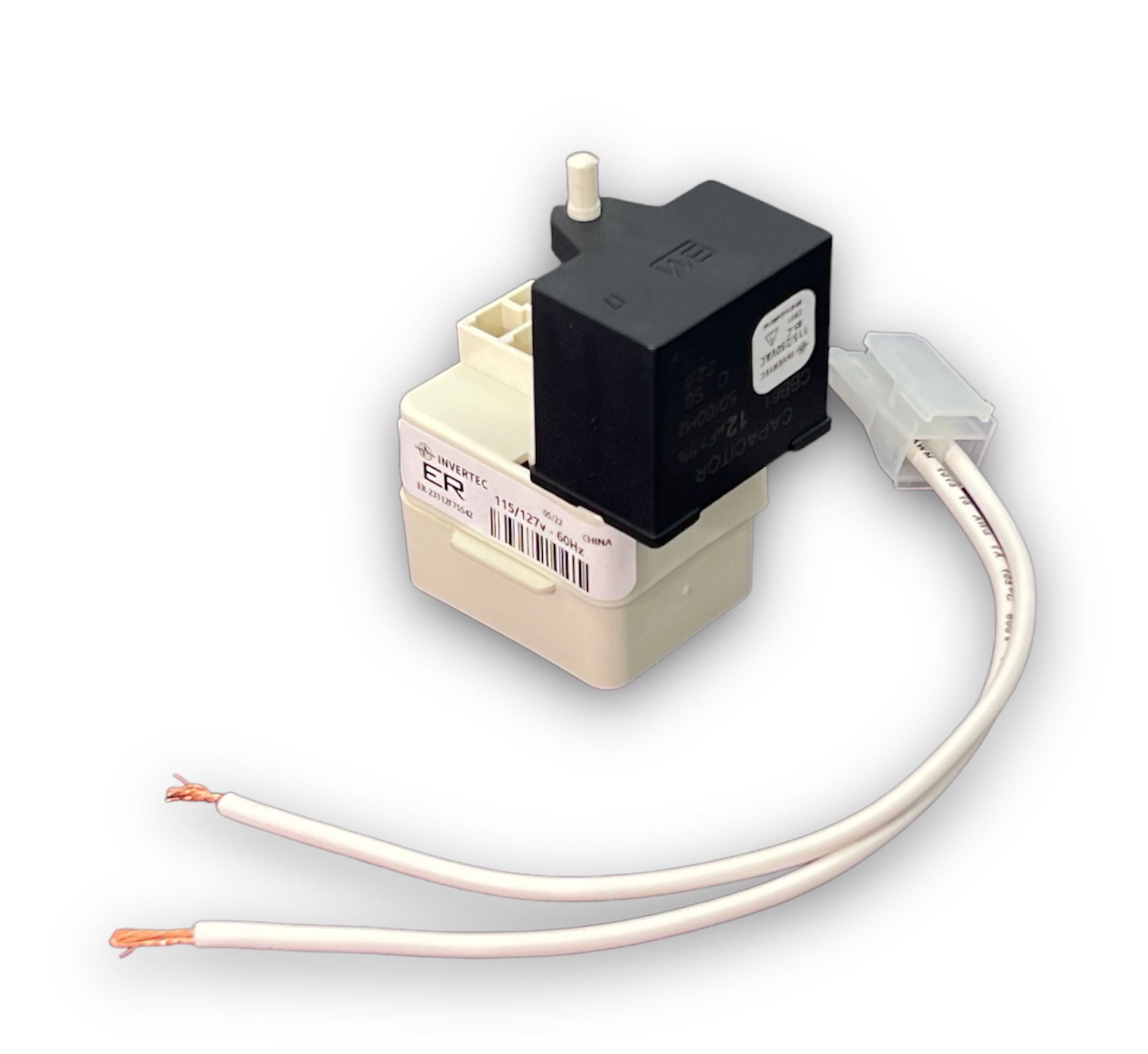 Electrolux Refrigerator Start Device Kit - 297259523 or 297286802, REPLACES: 4451779 AP6031137 PS11765932 EAP11765932 PD00062090 INVERTEC