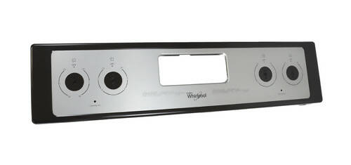 Whirlpool Range Control Panel, Stainless - W10714880, Replaces: EAP12069502 PS12069502 OEM PARTS WORLD