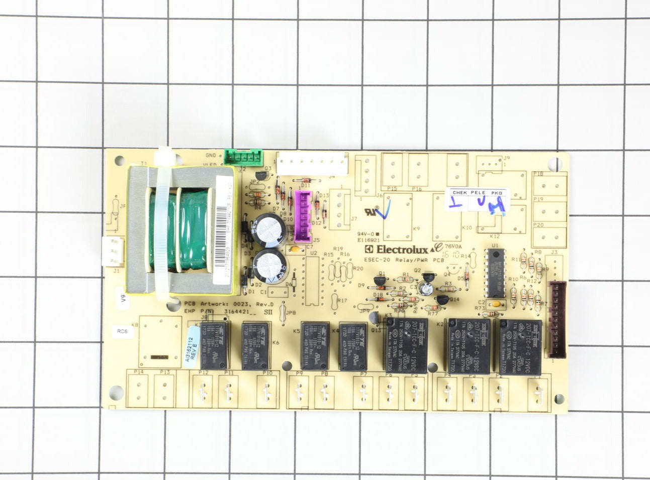 Electrolux Range Relay Power Board OEM 316442112 or 1197110 Parts