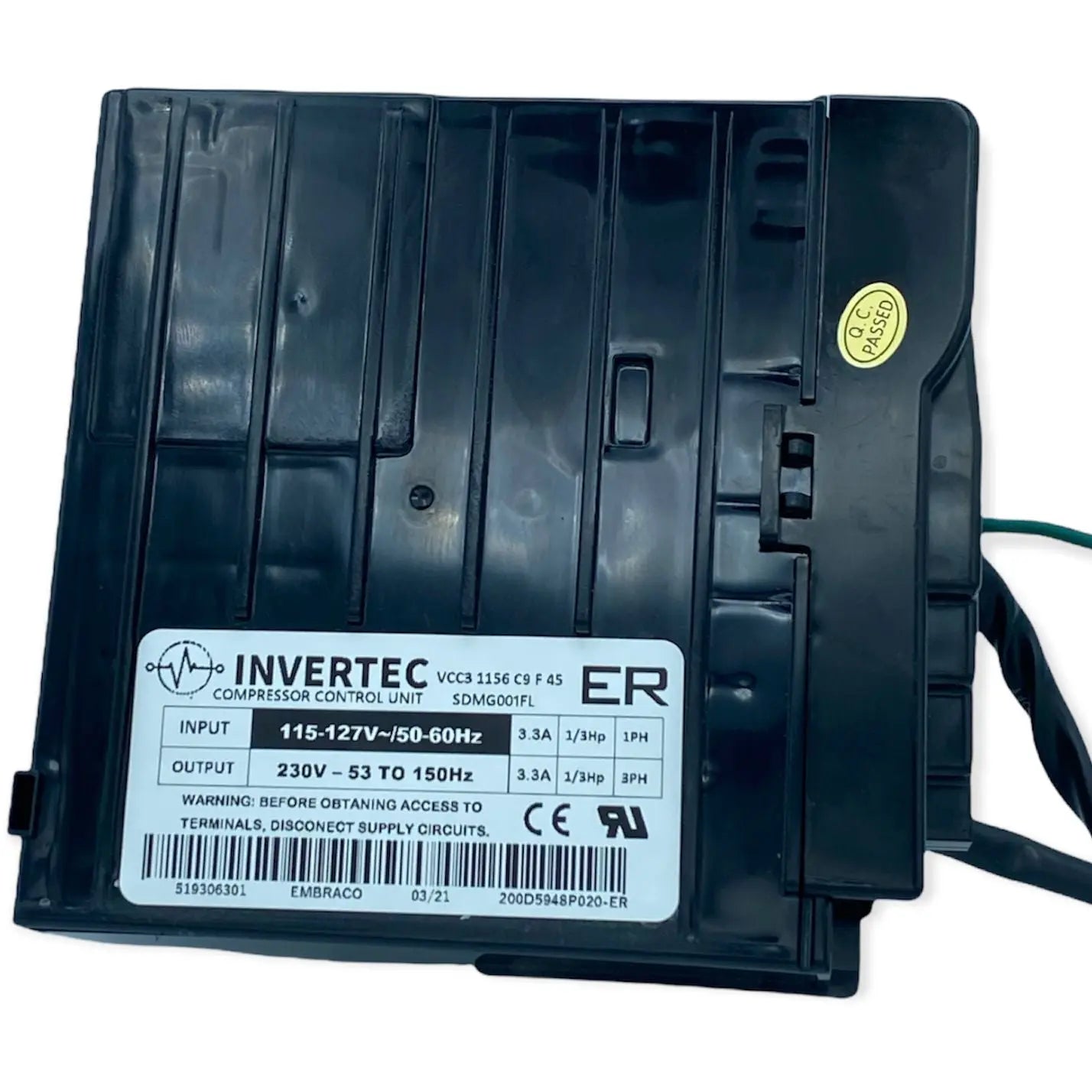 G.E /Haier Refrigerator Inverter Board Kit - 200D5948P020-115V,  REPLACES: 200D5948P019  519306301 INVERTEC