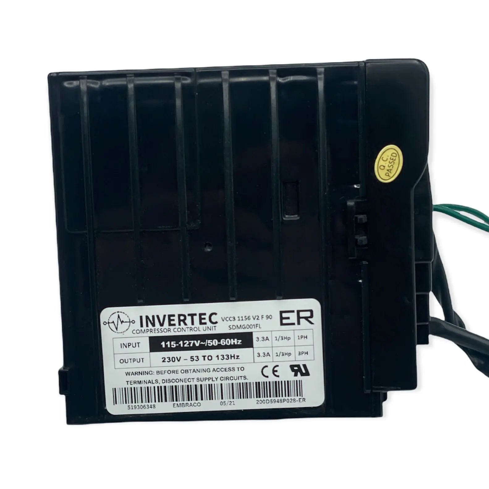 G.E /Haier Refrigerator Inverter Board Kit - 200D5948P028-115V,  REPLACES: 200D5948P027  519306348 INVERTEC
