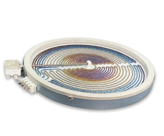 G.E Range Triple Ceramic Surface Burner  - WG02F02479,  REPLACES: WB30T10096 AH10065173 AH955017 AP3793170 AP6034768 EA10065173 EA955017 EAP10065173 EAP955017 PS10065173 PS955017 INVERTEC