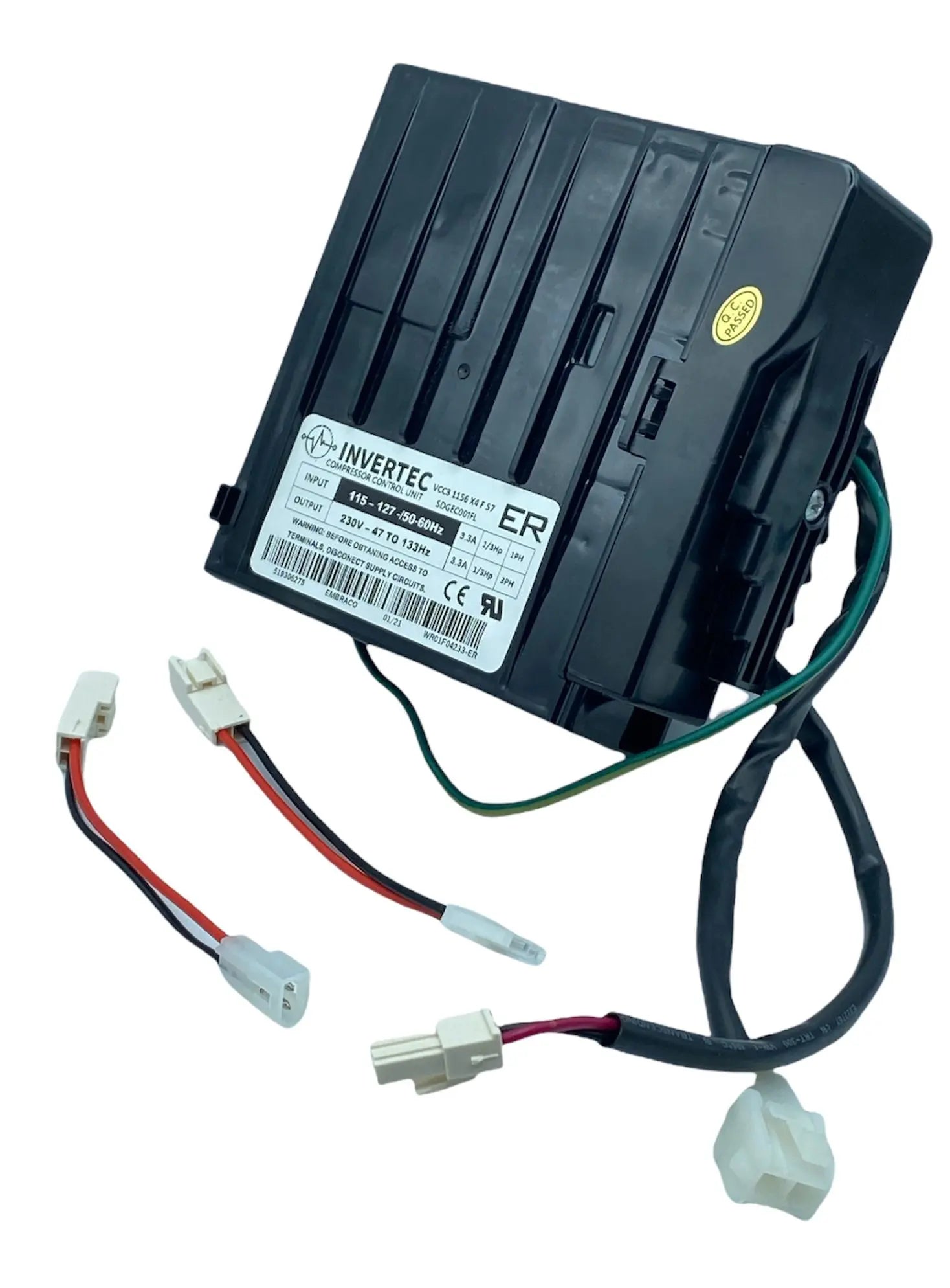 G.E Refrigerator /Freezer Inverter Board - WR01F04233, REPLACES: WR55X24143 INVERTEC