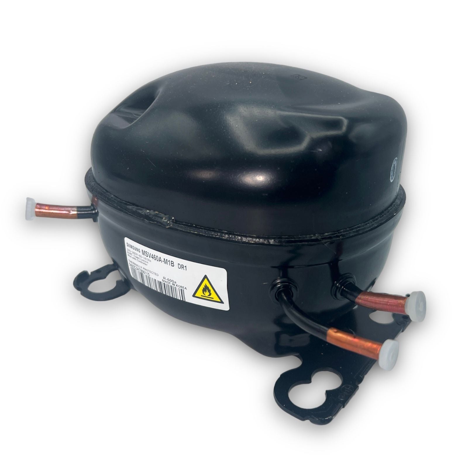 Samsung Refrigerator Compressor R-600 - MSV460AM1B/ASH, Replaces: MSV460AM1B MSV460AM1B/E01 INVERTEC