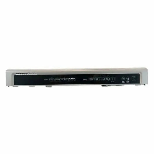 Whirlpool W10849486 Dishwasher Control Panel Stainless/Black OEM Replaces W10629489
