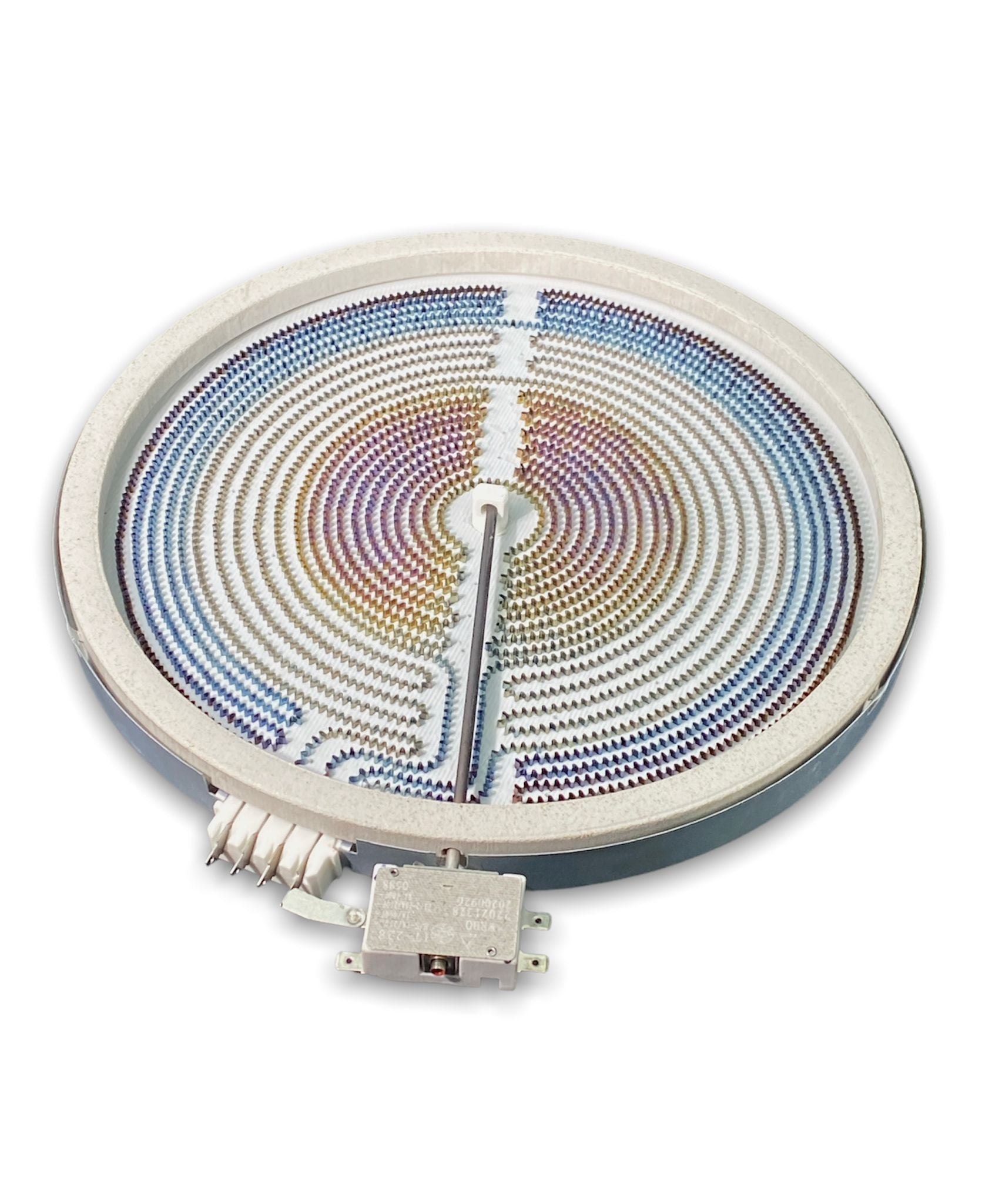 Samsung Range Triple Ceramic Surface Burner  - DG47-00021B,  REPLACES: DG47-00021A AP5577213 3282617 PS4240826 EAP4240826 PD00024868 INVERTEC