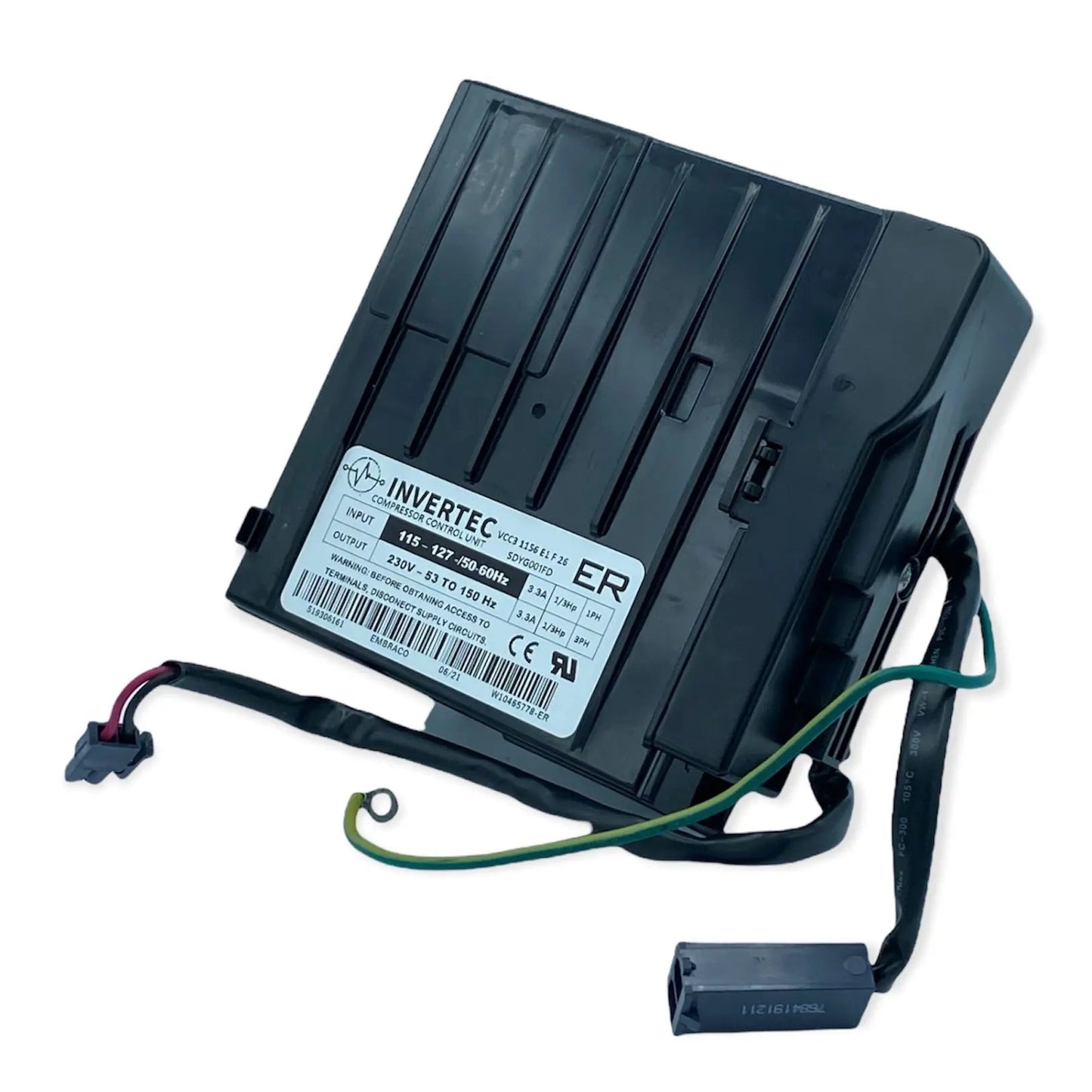 Whirlpool Refrigerator Inverter Board - WPW10465778 ,  REPLACES: W10465778 4447263 AP6021857 EA11755185 519306161 EAP11755185 PS11755185 INVERTEC