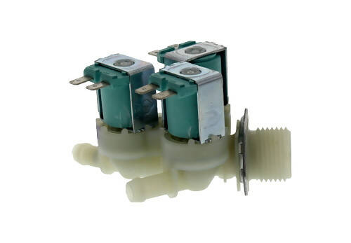 Whirlpool Washer Water Inlet Valve (3 Way) - WP34001248, Replaces: DC62-00142D 34001248 1122333 AP6008413 PS11741549 EAP11741549 PD00024380